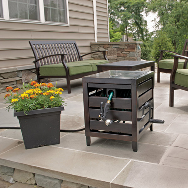 Ames Metal Hose Reel with Automatic Rewind & Reviews Wayfair Canada